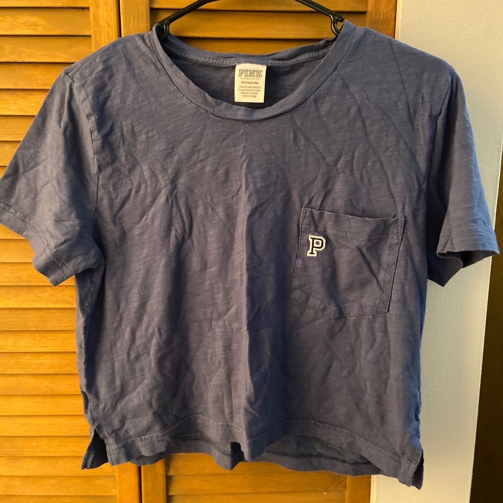 Victoria’s Secret Pink Cropped Pocket Tee